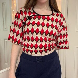 Patterned Blouse